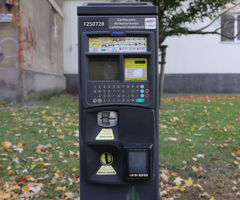Nowe parkometry stanęły w Warszawie