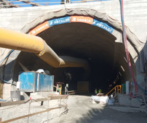 Drążenie tunelu na zakopiance