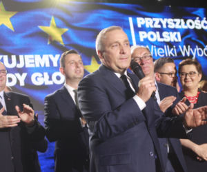 Wieczór wyborczy Koalicji Europejskiej