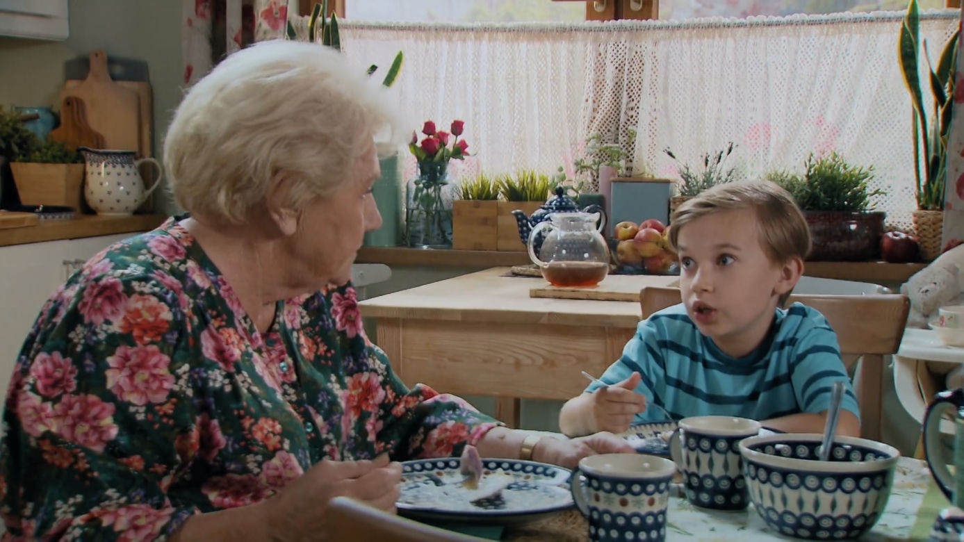 M jak miłość odc. 1695. Misiek (Aleksander Bożyk), Barbara (Teresa Lipowska)