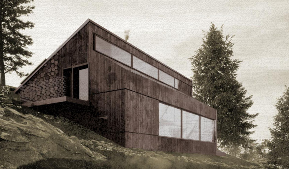 III nagroda w konkursie architektonicznym "Małe budownictwo - duże korzyści".  Autor: Mateusz Binda