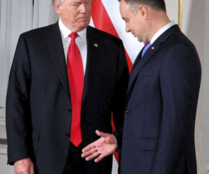Andrzej Duda i prezydent USA Donald Trump
