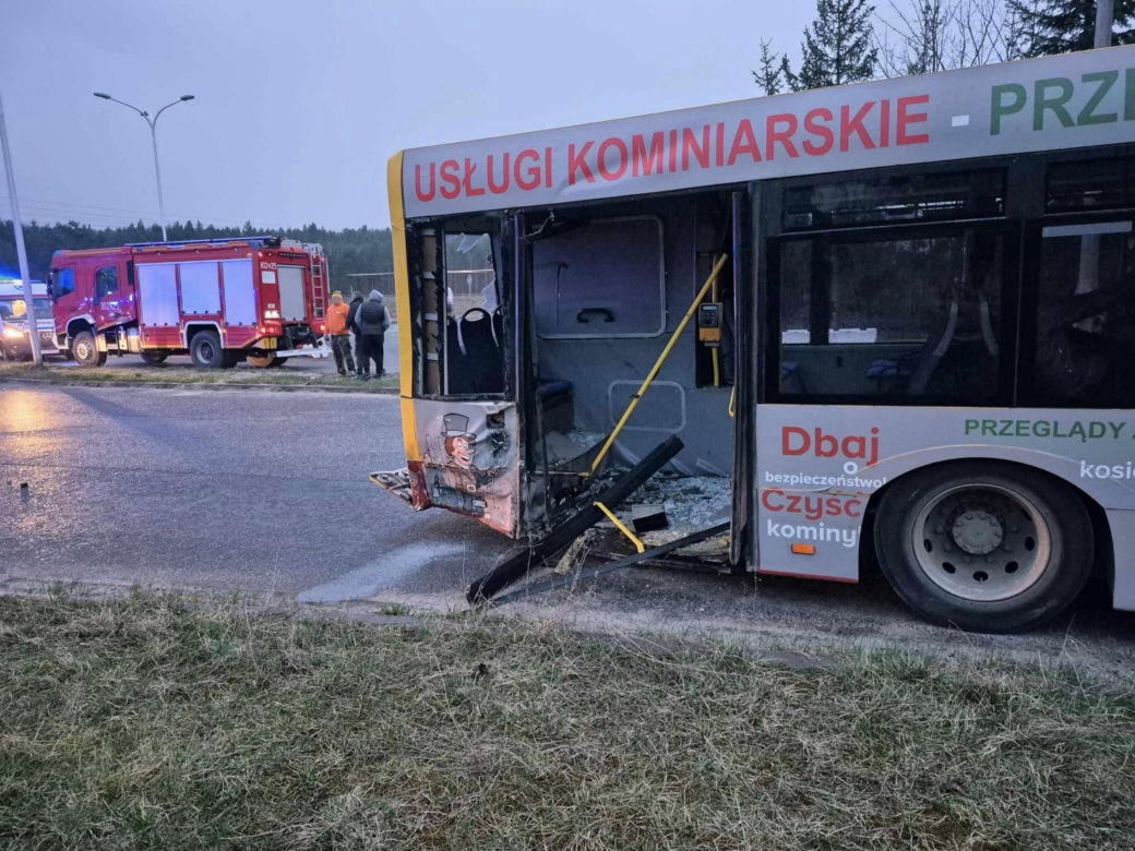 Kielce. Groźny wypadek autobusu miejskiego - 30.03.2025