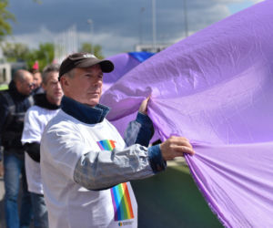 Happening pt. Na drugi koniec tęczy z Ojcem Tadeuszem. Chryja 2