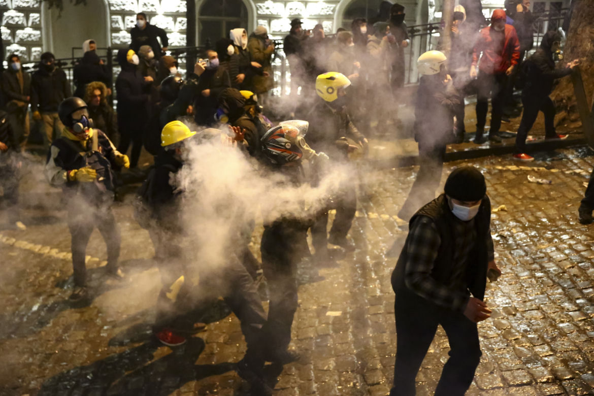 Protesty w Gruzji