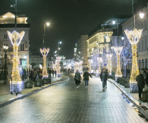 Świąteczny spacer na Trakcie