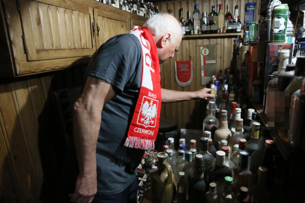 Jan Tomaszewski - kolekcja alkoholi