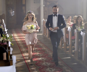 Blondynka 5 sezon.Sylwia (Natalia Rybicka), Marcin (Michał Lesień)