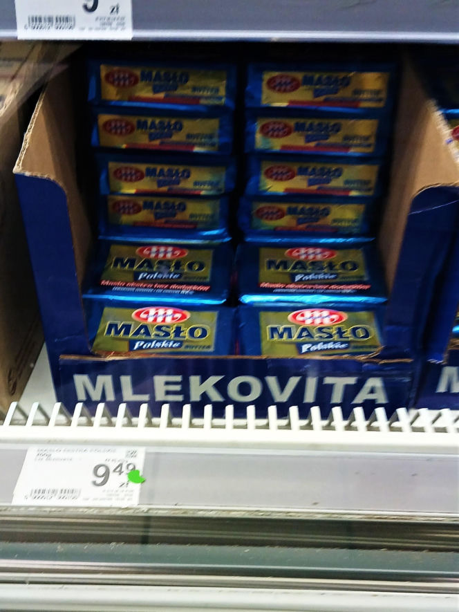 Ceny masła w Polsce i w Niemczech