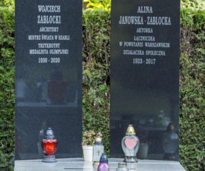 Grób Aliny Janowskiej