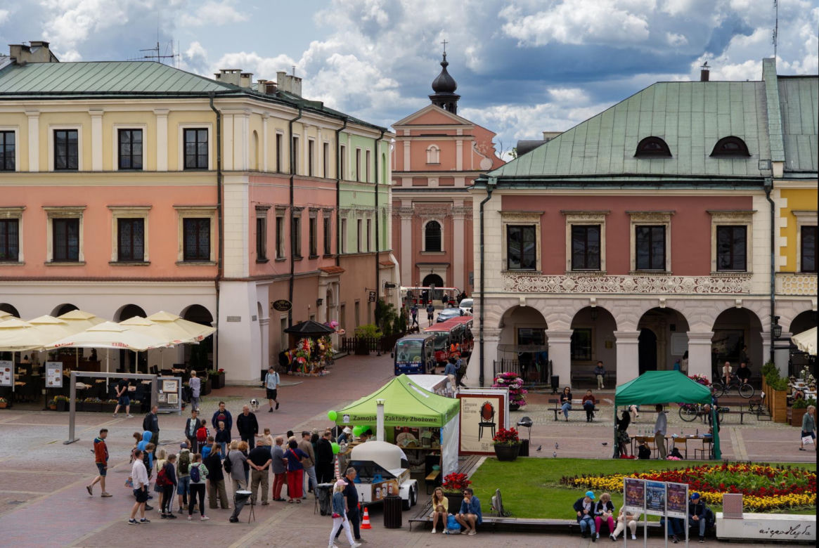 Zamość to najpiękniejsze miasto we wschodniej Polsce według AI
