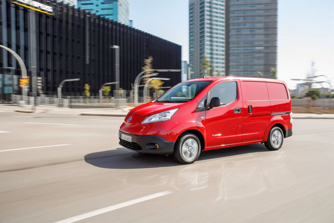 Elektryczny Nissan e-NV200