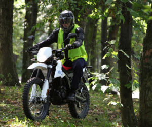 Policyjne off-roadowe motocykle Aprilia RX125