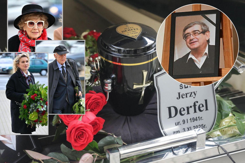 Jerzy Derfel - pogrzeb