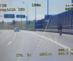 Śląskie. Rowerzysta wjechał na drogę ekspresową. Tak poprowadziła go nawigacja