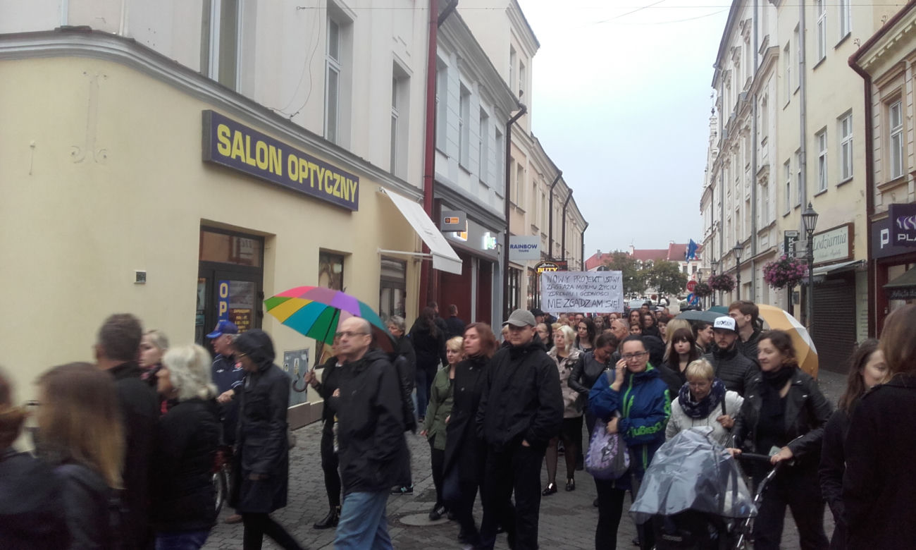 Czarny poniedziałek w Rzeszowie