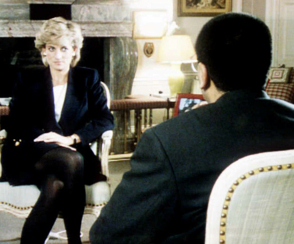 Księżna Diana u Martina Bashira w BBC w 1995 roku