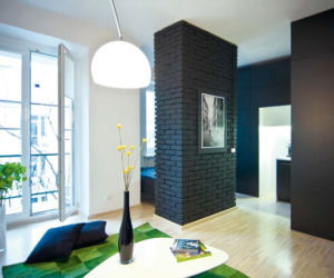 Murowane przepierzenie