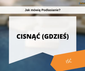 Tak mówią białostoczanie. Wiesz, co znaczą te słowa?