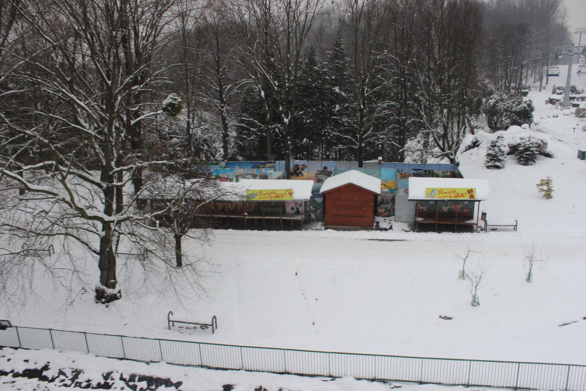"Elka" w Parku Śląskim. Widok z góry