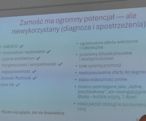 Prezentacja nowej strategii promocji Zamościa