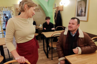 Słynna Jadłodajnia u Stasi przy ul. Mikołajskiej 12 w Krakowie