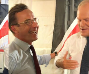 Tusk nagrał premiera Szwecji. W tle umowa warta miliardy
