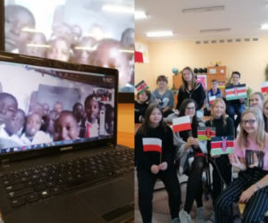 Szkoła z Choroszczy współpracuje ze szkołą z Afryki. Uczniowie zdecydowali się na piękny gest!