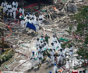 Hongkong/ Policja: zakończono przeszukiwanie pogorzeliska na osiedlu Tai Po; w pożarze zginęło 159 osób