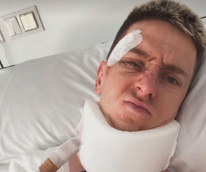 Vuelta a Espana: Okropny wypadek najlepszego kolarza świata! Potworna kraksa