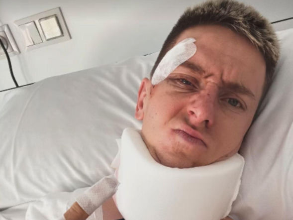 Vuelta a Espana: Okropny wypadek najlepszego kolarza świata! Potworna kraksa