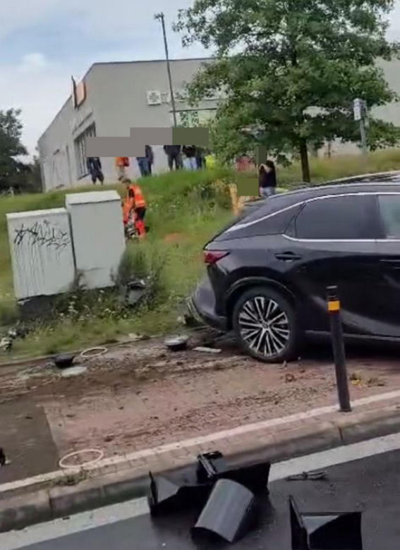 Dramatyczny wypadek w Gdyni, auto wjechało w ludzi! Lądował śmigłowiec LPR