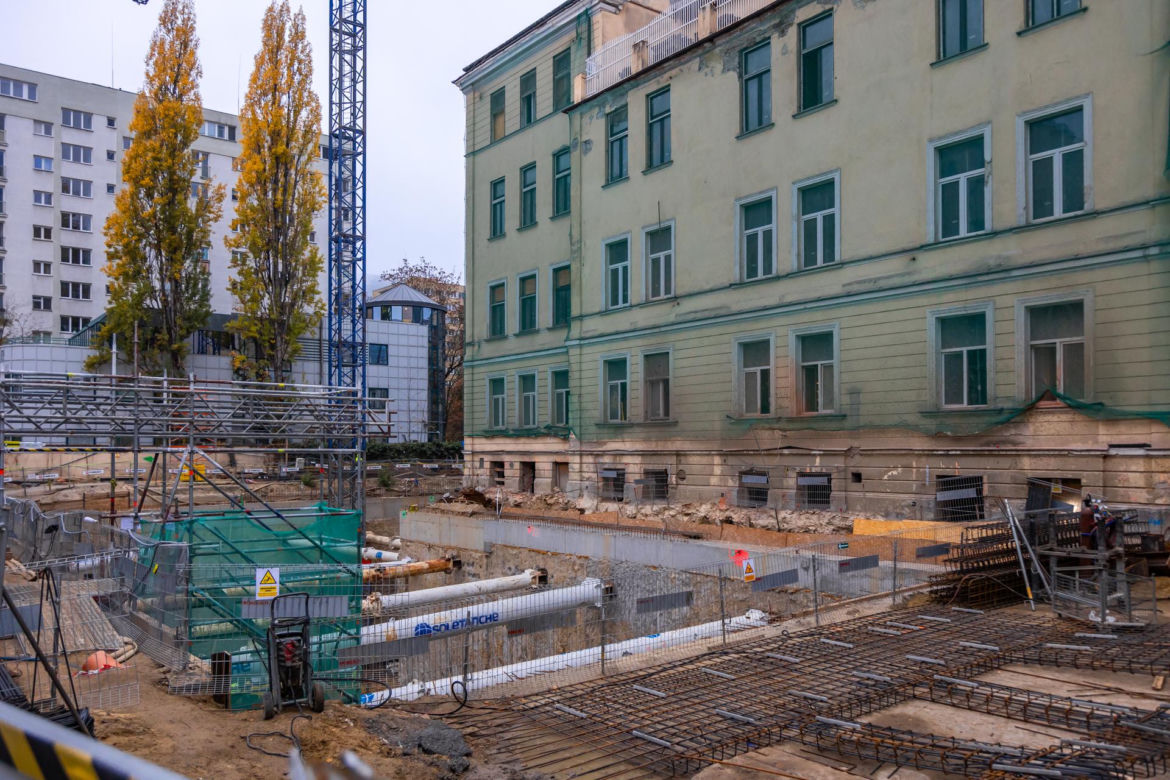 Budowa Muzeum Getta Warszawskiego w Warszawie
