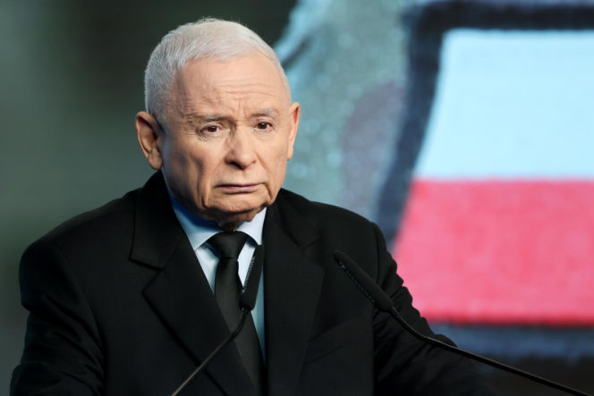 Jarosław Kaczyński mówił o NATO podczas konferencji PiS