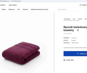MEGA tanie ręczniki w Pepco