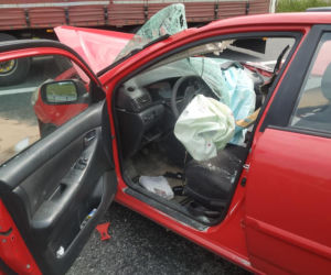 Wypadek na autostradzie A4