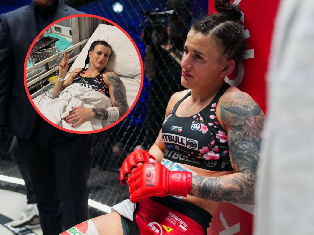 Ewelina Woźniak po walce na KSW 116
