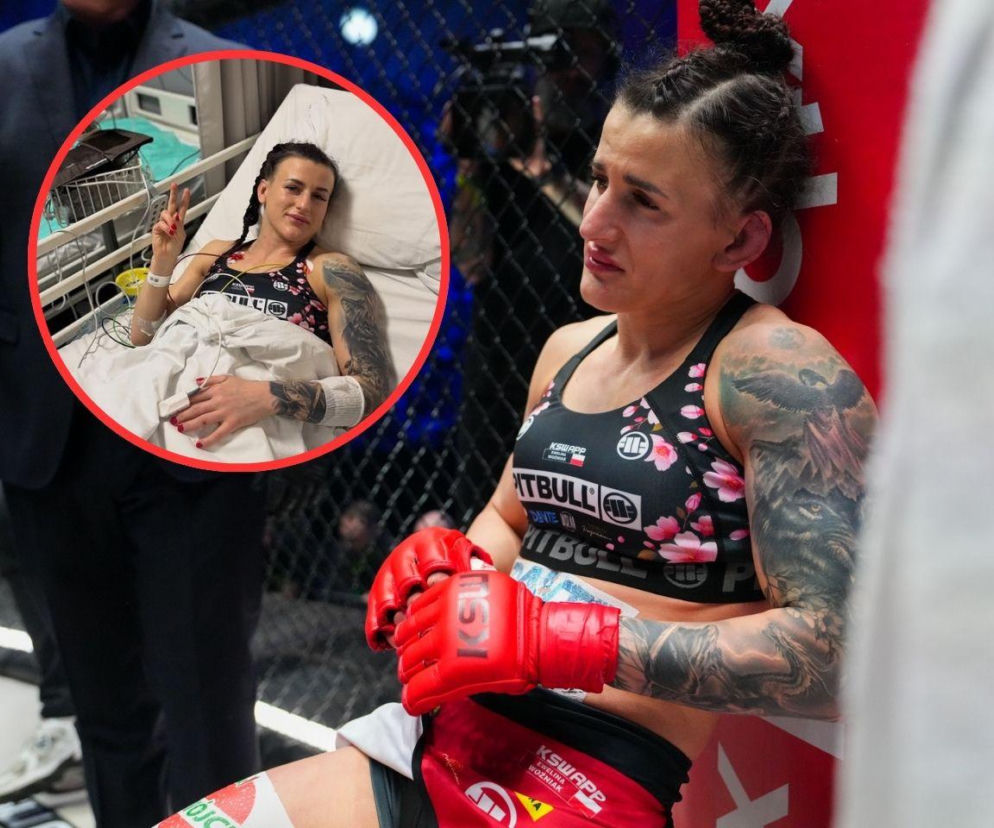 Ewelina Woźniak po walce na KSW 116