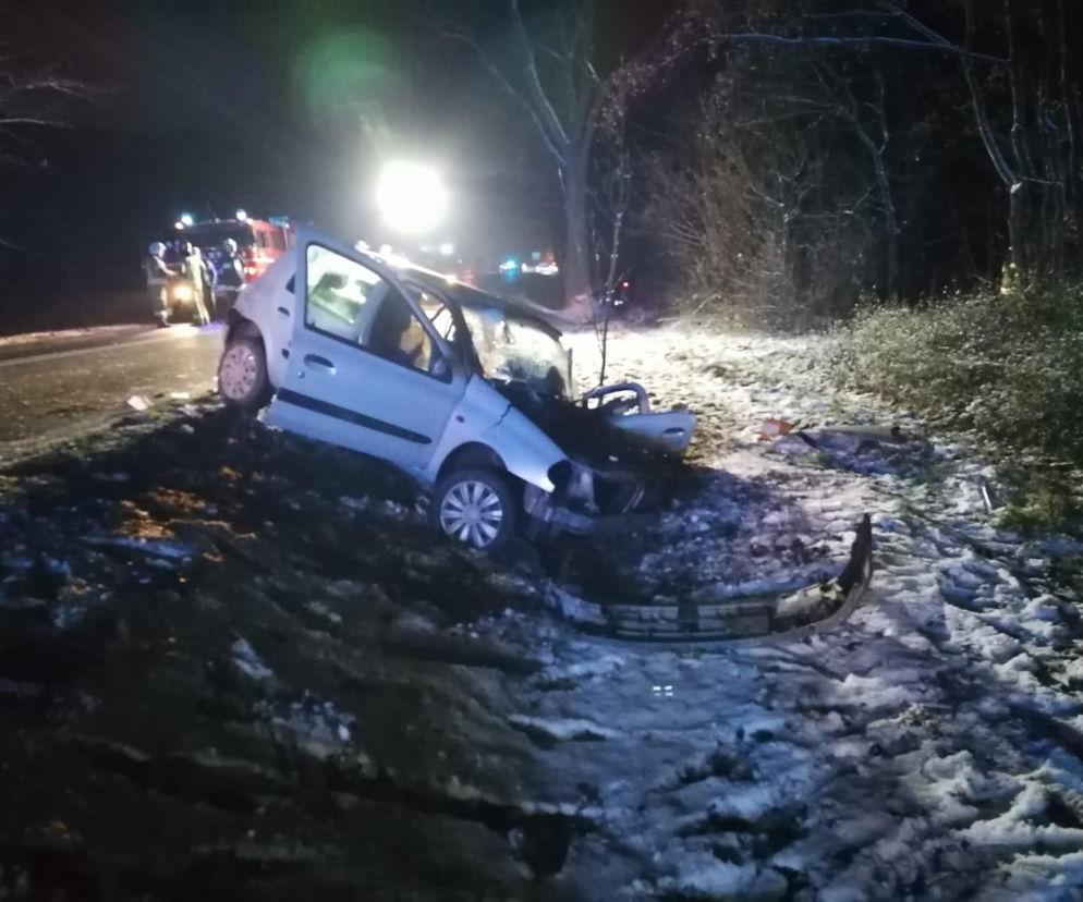 Wypadek w Dębołęce