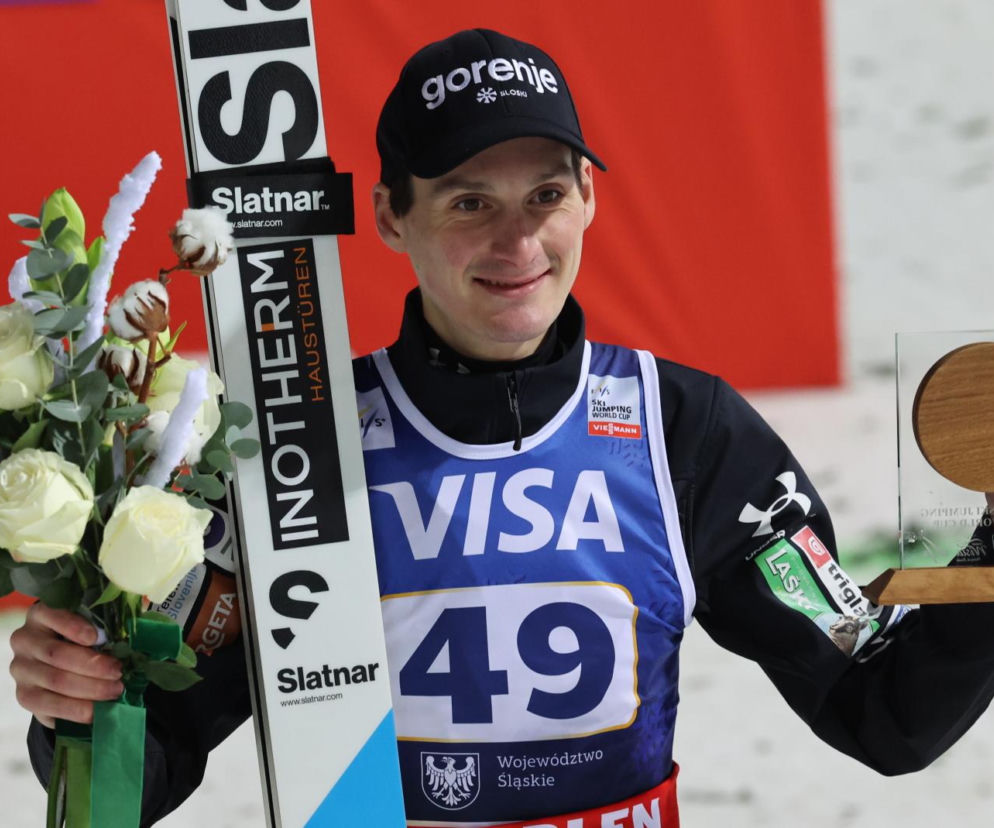 Zwycięzca zawodów Domen Prevc 