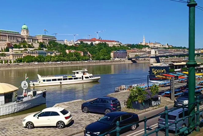 Budapeszt z okien tramwaju