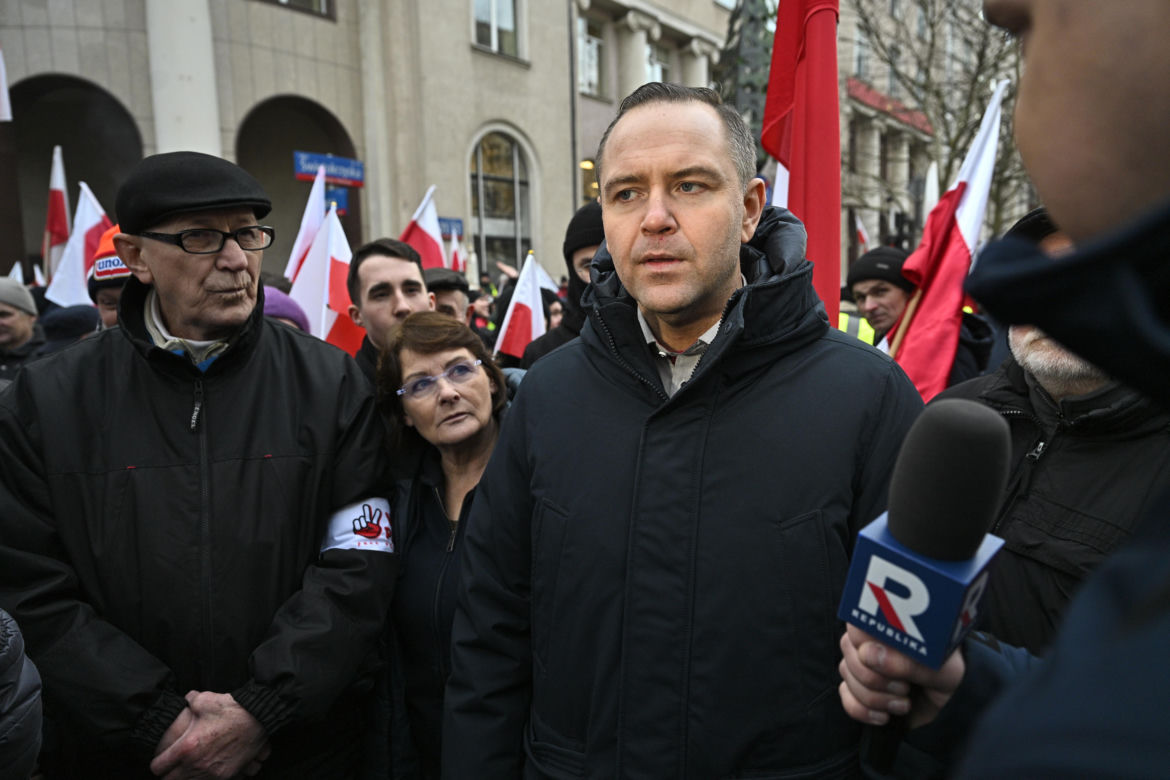 Protest rolników w Warszawie (3.01.2025)