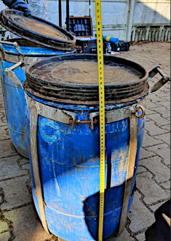 Beczki na amfetaminę: Małe laboratorium w powiecie opolskim