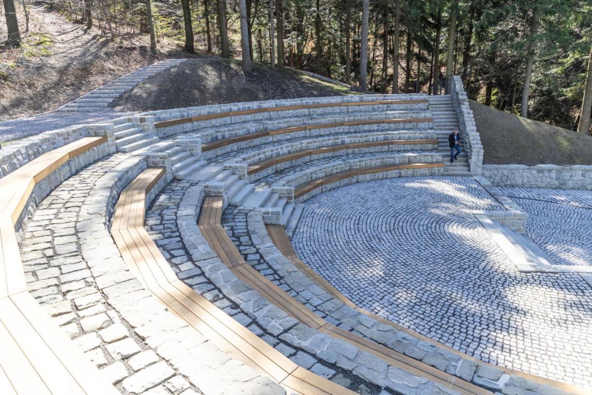 Wyremontowany amfiteatr w Bielsku-Białej