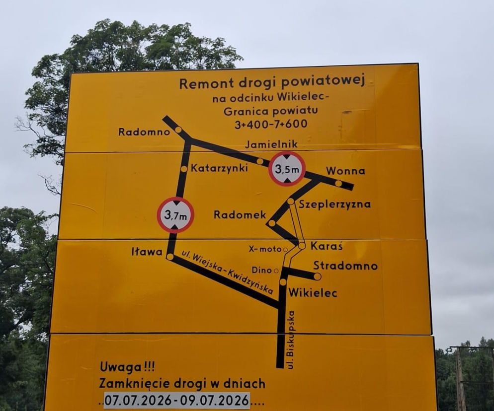 Objazdy na popularnym odcinku pod Iławą. Zamkną drogę na czas remontu!