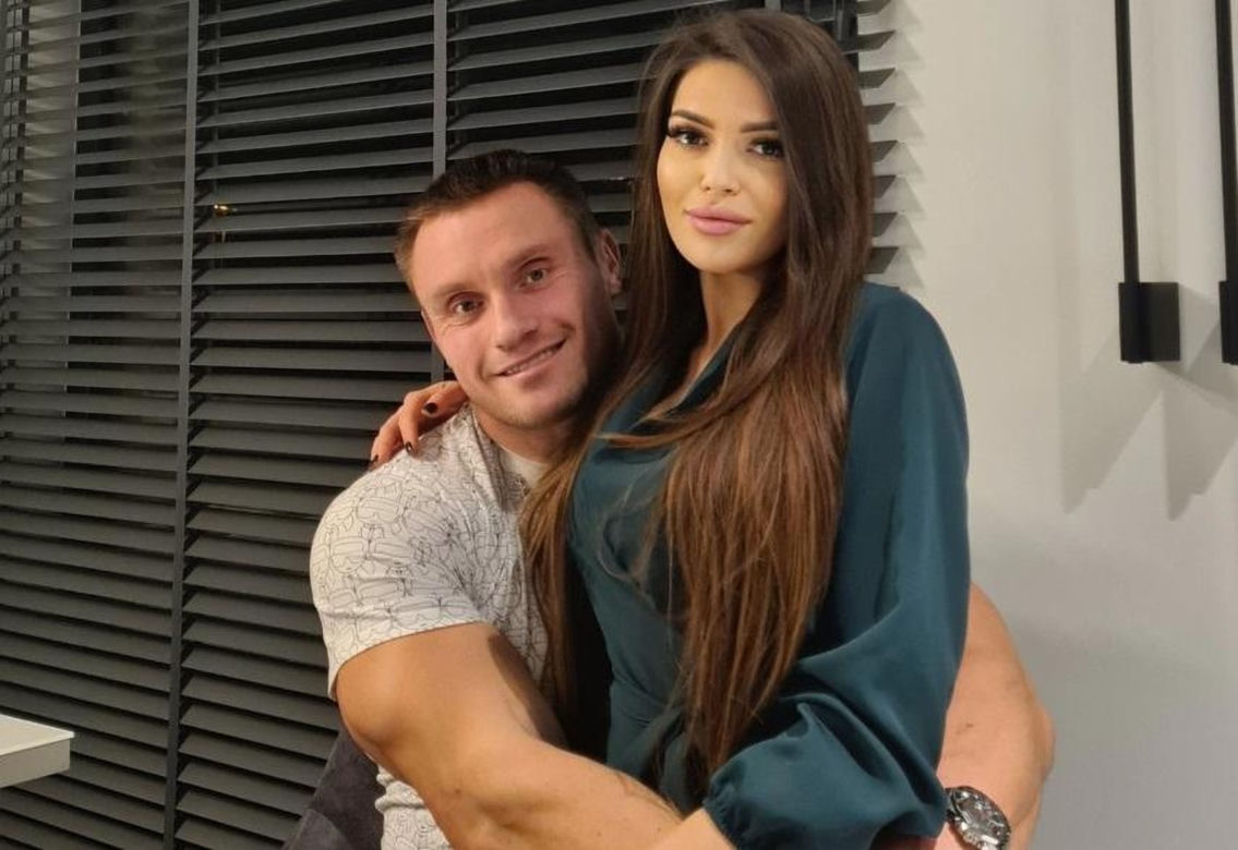 Krzysztof Radzikowski z partnerką