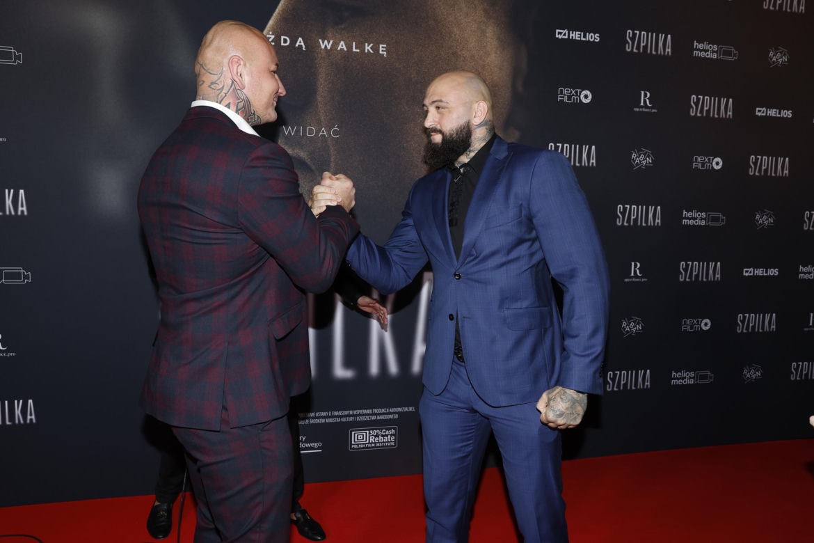Gwiazdy sportu na premierze filmu "Szpilka"