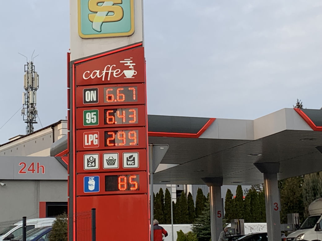 Ceny paliw na stacjach w Sosnowcu 23.03
