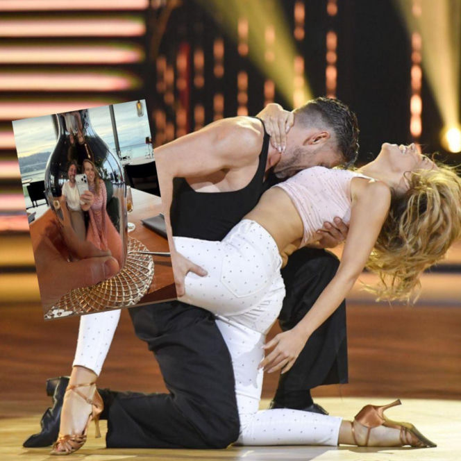 Romantyczna kolacja, a tu… SREBRNY gadżet w dłoni Rogacewicza. Kaczorowska w skowronkach!