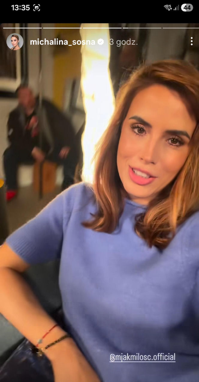 M jak miłość po wakacjach 2026. Kama (Michalina Sosna) na planie